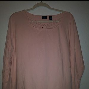Light Pink Long Sleeve Shirt